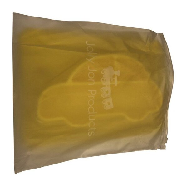 Yellow Car Shaped Silicone Divided Placemat for Children and Infants Platemat - Picture 2 of 4
